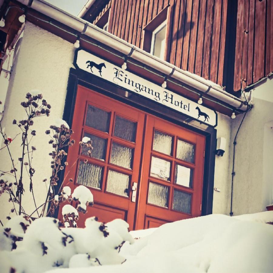 Schwarzes Ross Hotel & Restaurant Oberwiesenthal Zewnętrze zdjęcie